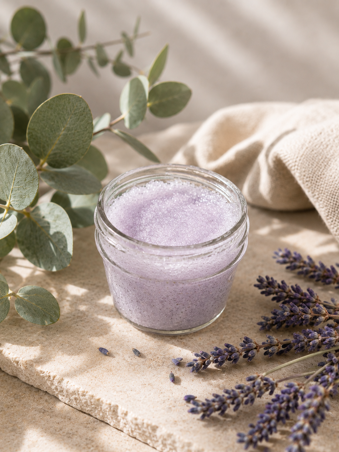 Lavender Eucalyptus Sugar Scrub